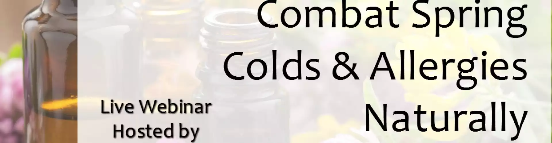 Using Essential Oils for Spring Allergies and Colds