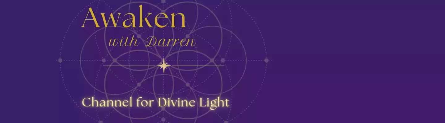 Darren Levene - 灵性, 康复, 能源工作, 直观的开发, 冥想, 窜, 共同创造现实  Profile Banner