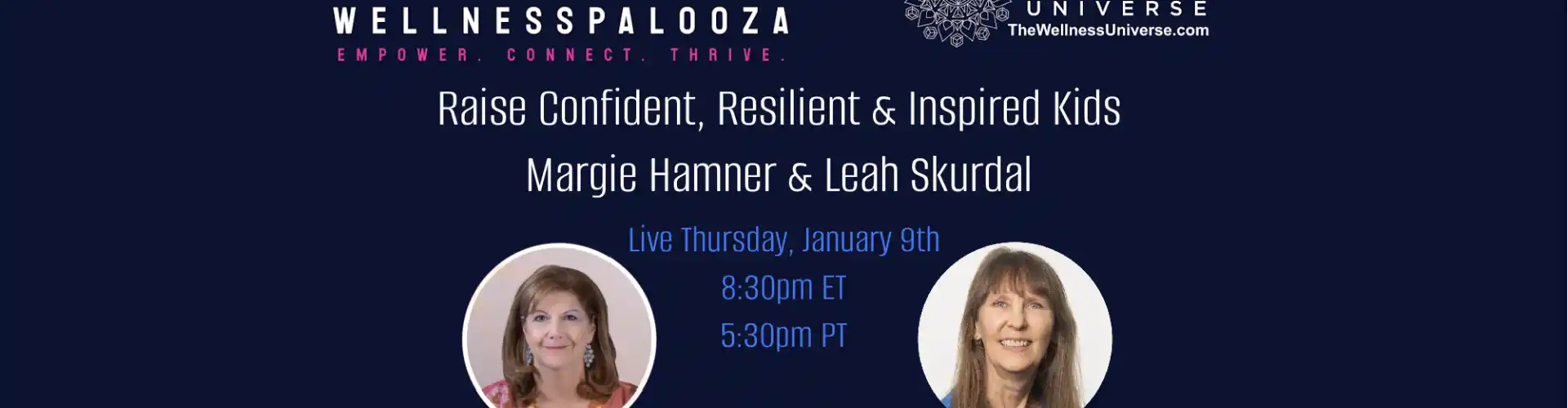 Wellnesspalooza 2025 Raise Resilient Kids με τη Margie Hamner και τη Leah Skurdal